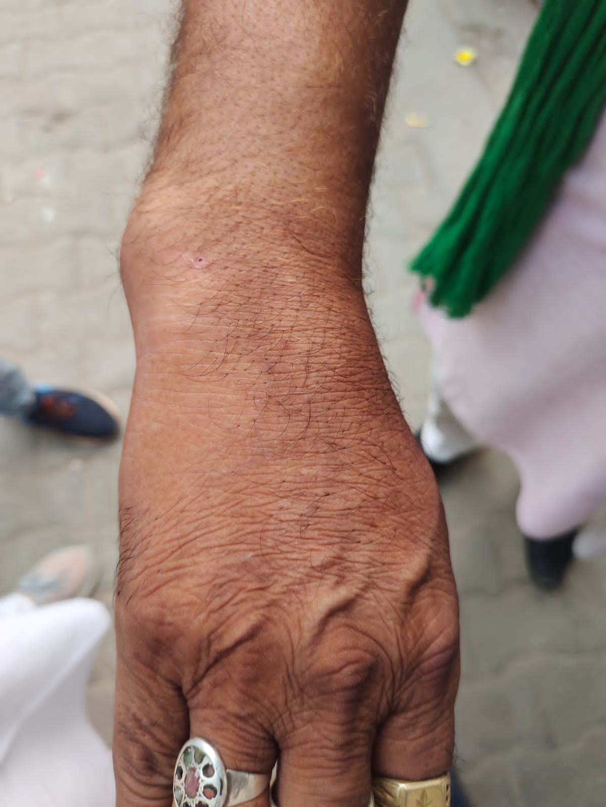 Seven farmer leaders arrested before burning effigy of PM