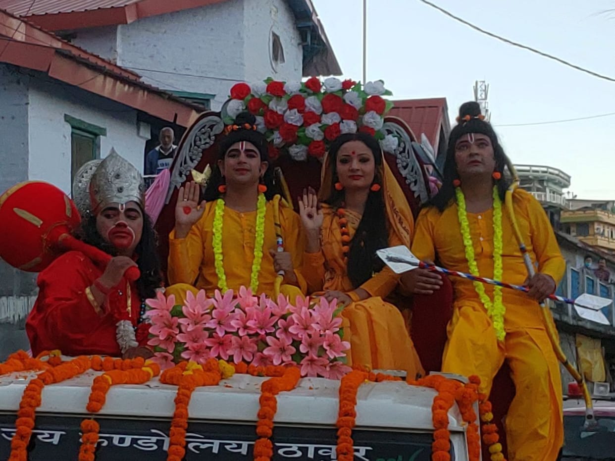 The coronation of Shri Ram returned to Ayodhya