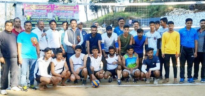 Vollyball Match in Gic Garkha