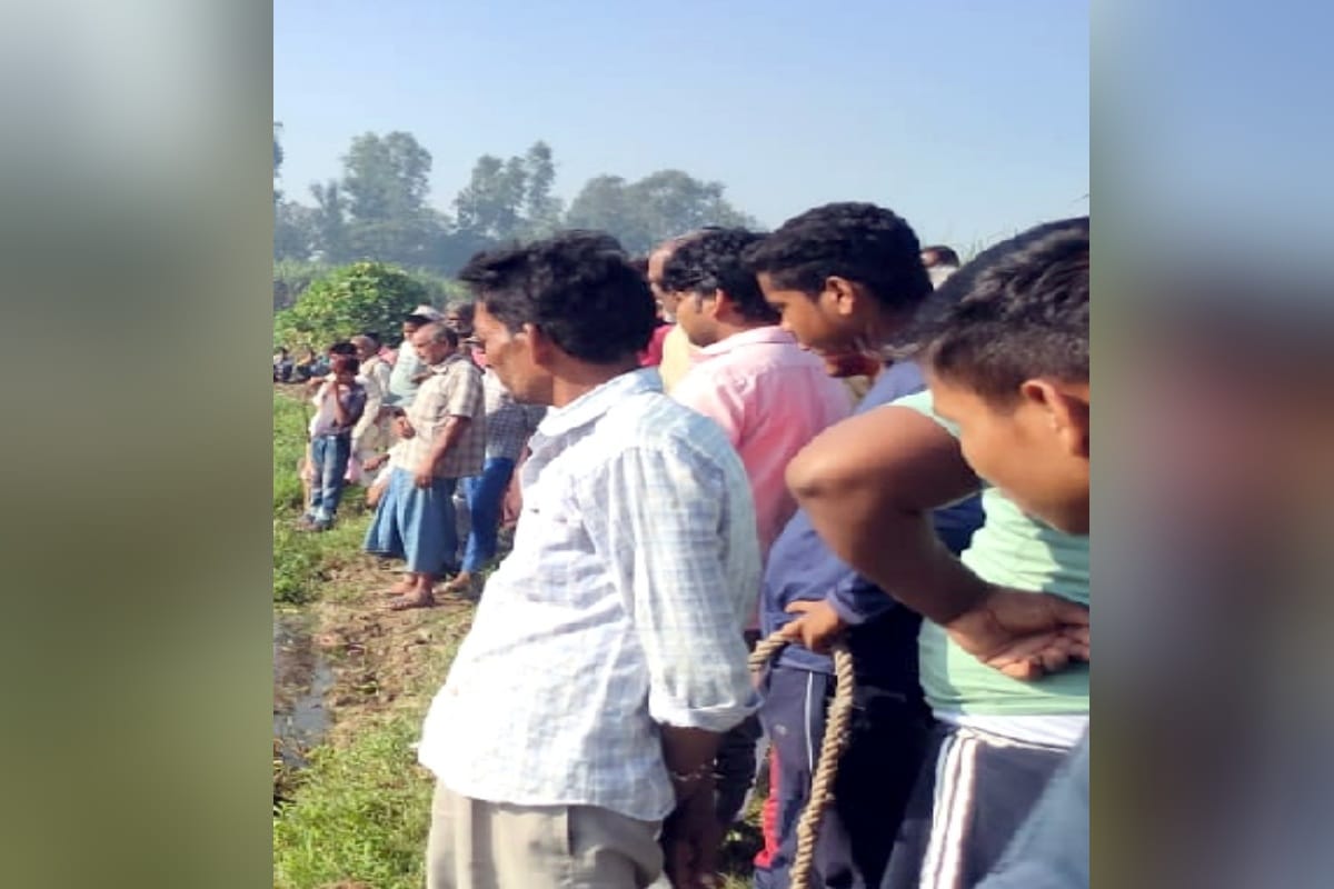 four friends died oin bijnor due to sank in a pond after taking a wrong turn on road