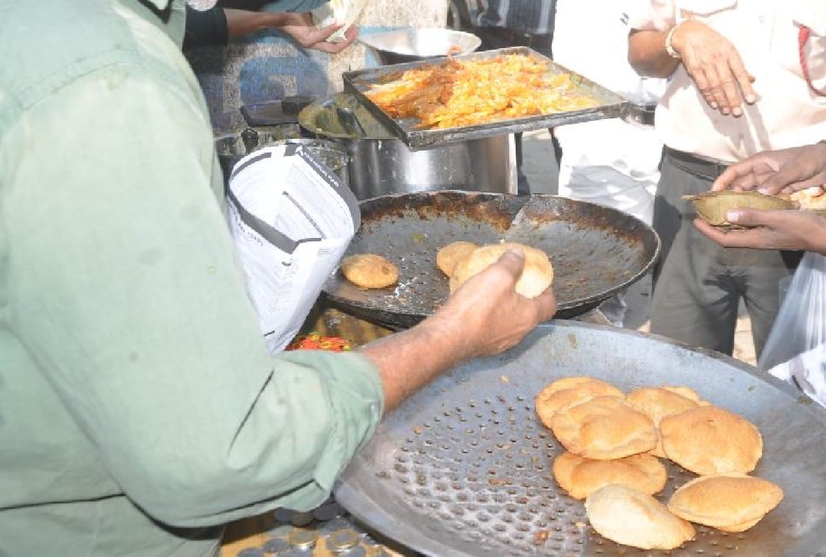 world Food Day agra bedai kachori in famous street food