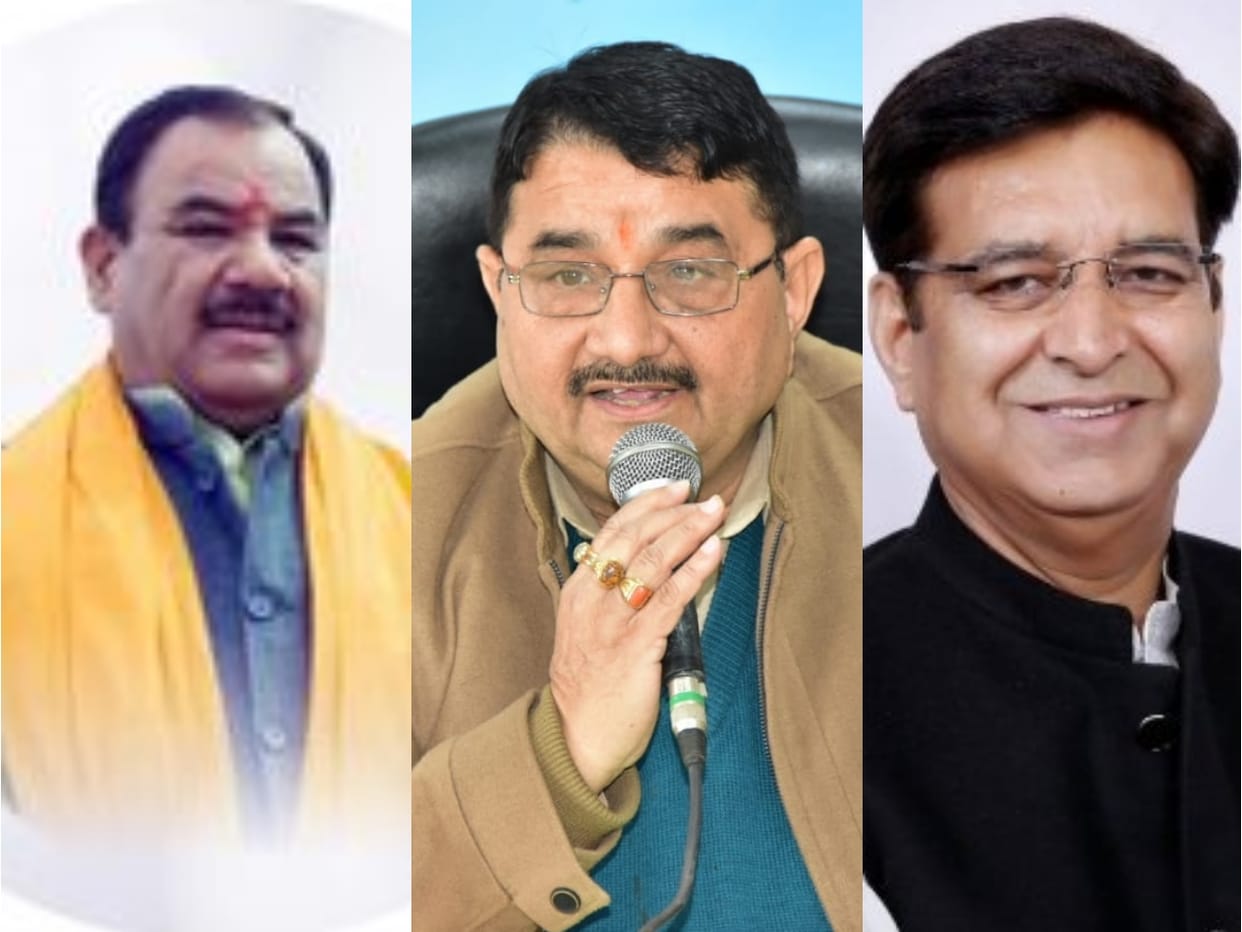 Uttarakhand Election 2022: Congress Leader Pritam Singh meet Cabinet Minister Harak Singh along with BJP MLA Kau