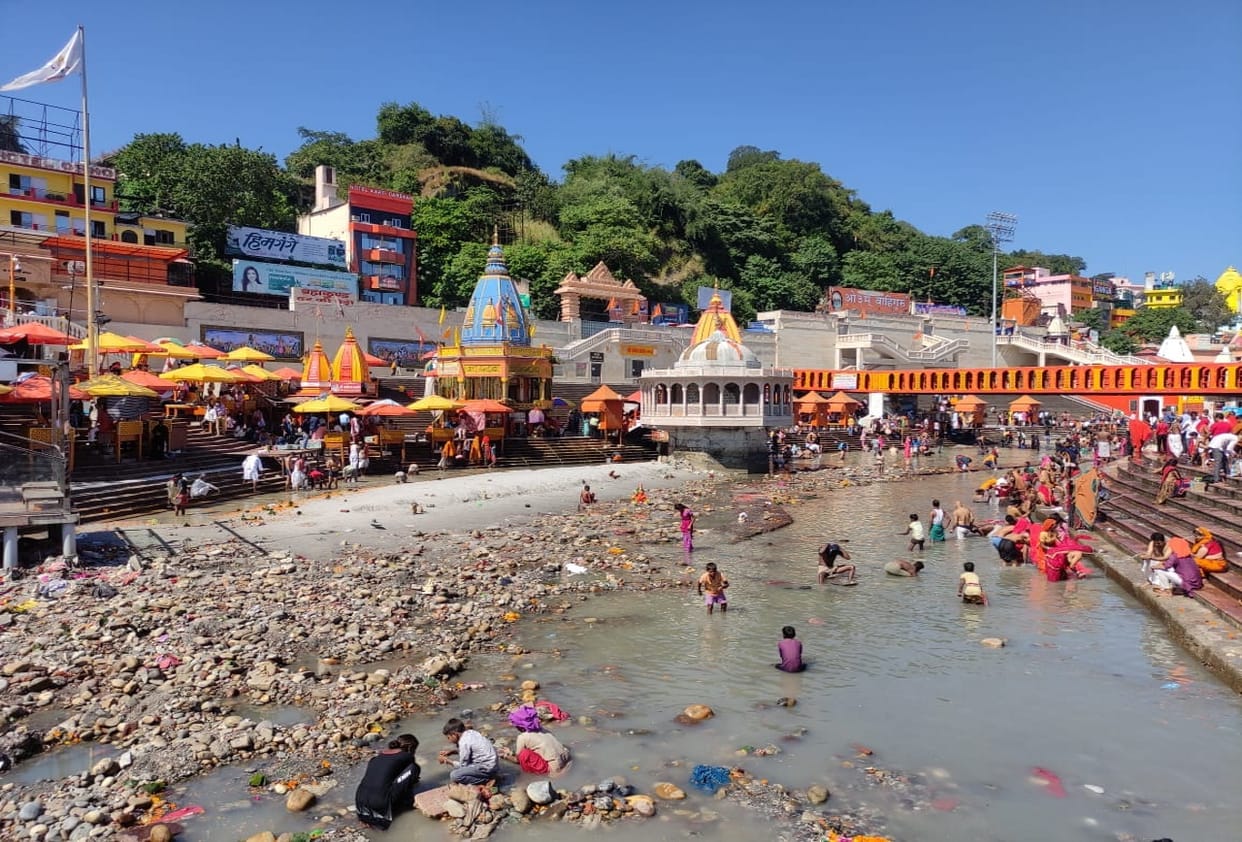 If the Ganges flows, everyone saturates and if it stops, then fill your stomach.