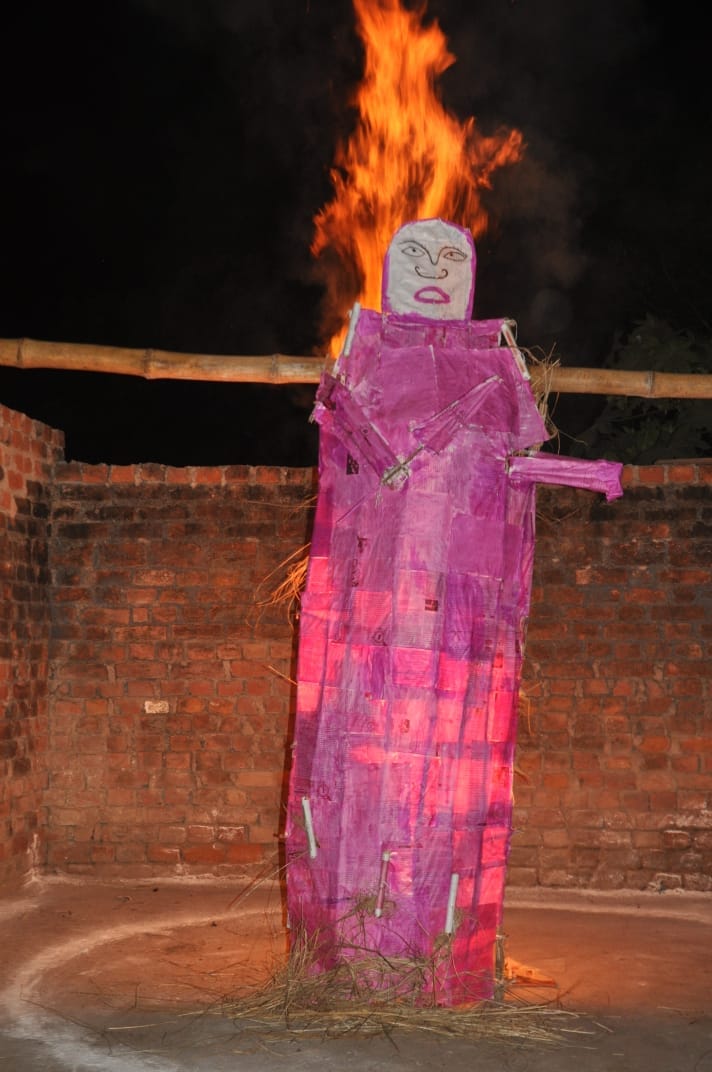 Jai Shree Ram resonated with the slaughter of Ravana