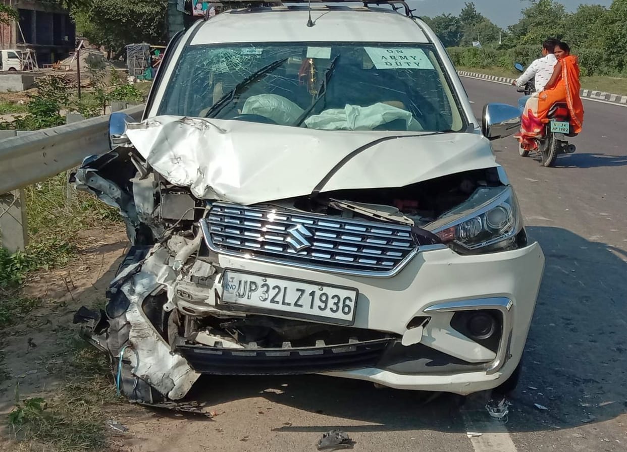 Direct collision between two cars, two killed including retired professor, nine injured