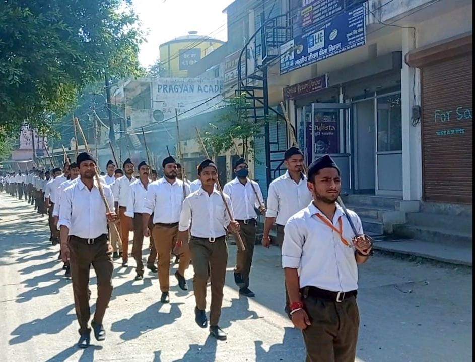 RSS took out path movement on Vijay Dashami