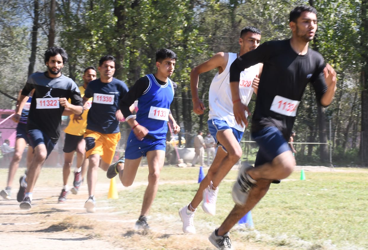 77 youths crossed the field barrier in forest guard recruitment