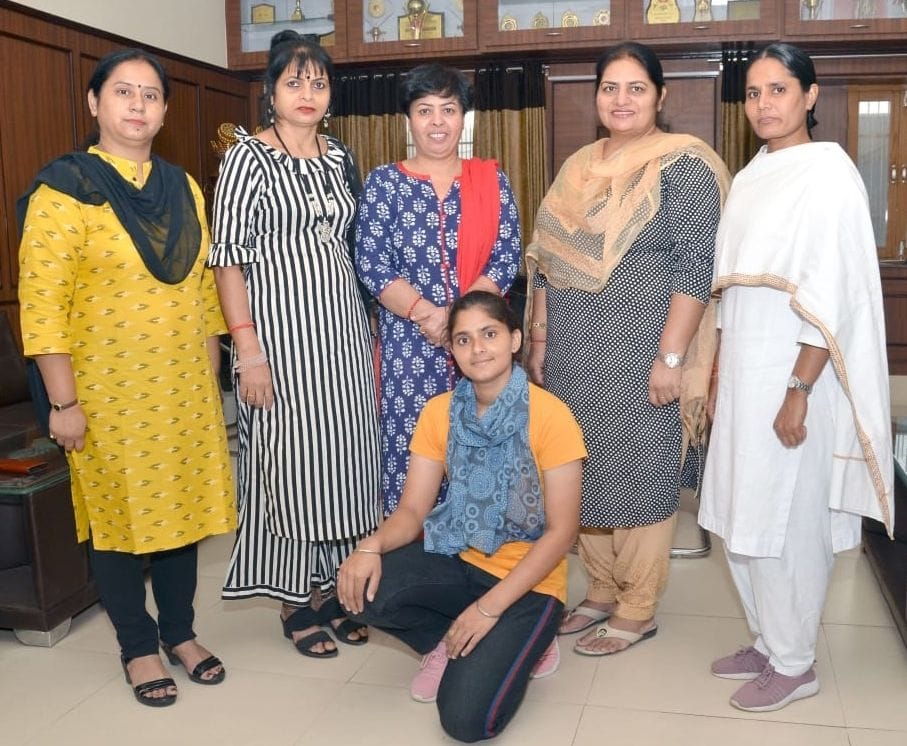 Sumita, a student selected for the Republic Day parade