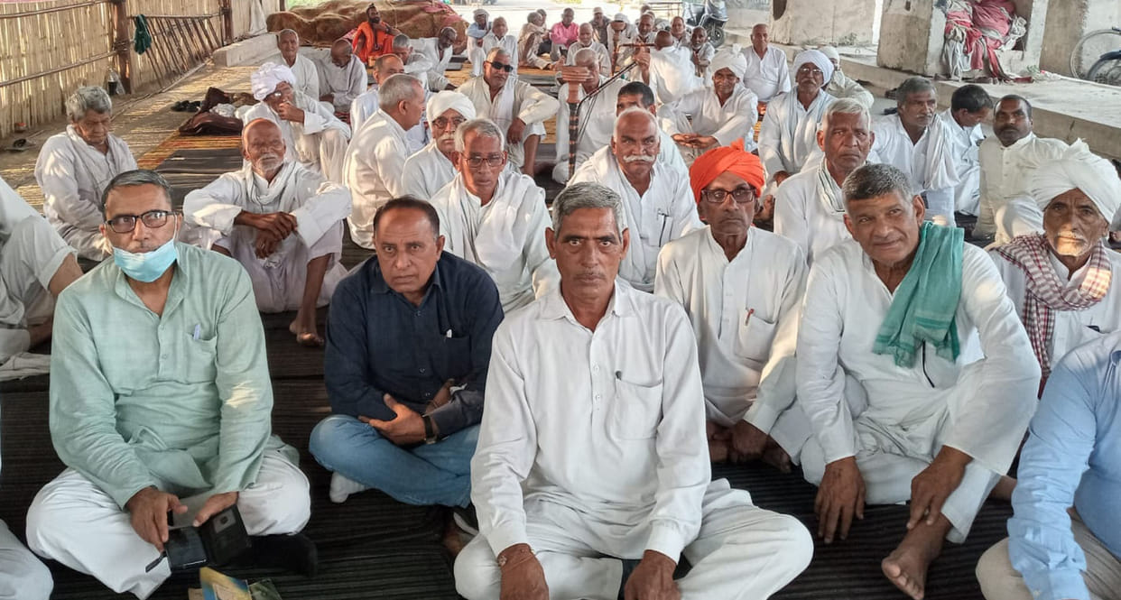 rail rolo andolan against farmers bill