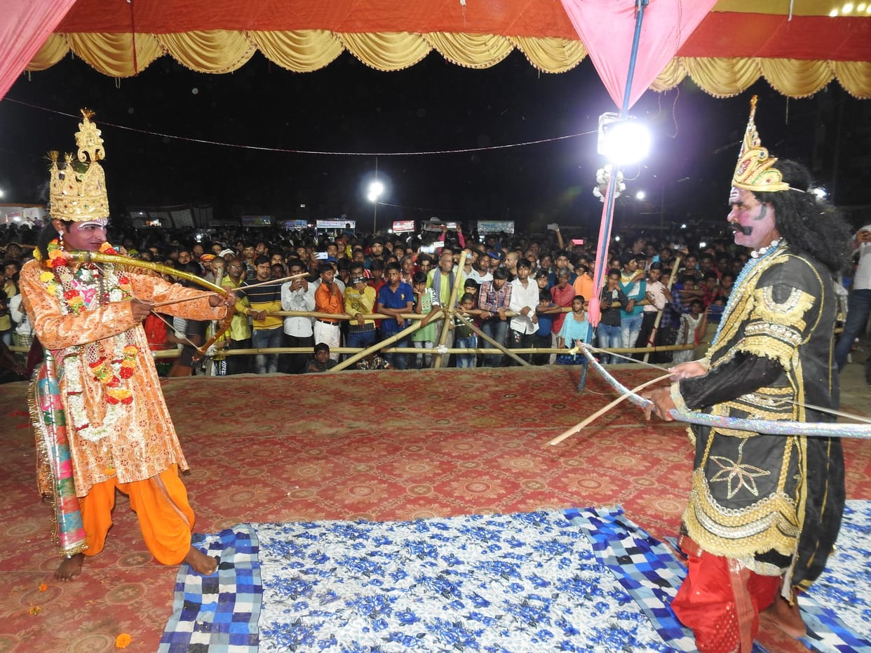 Moist eyes watching Ram Vanagaman staged