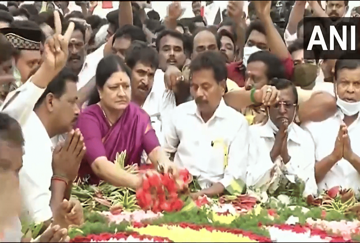 Tamilnadu: AIADMK VK Sasikala will start political innings again will visit Jayalalithaa Memorial