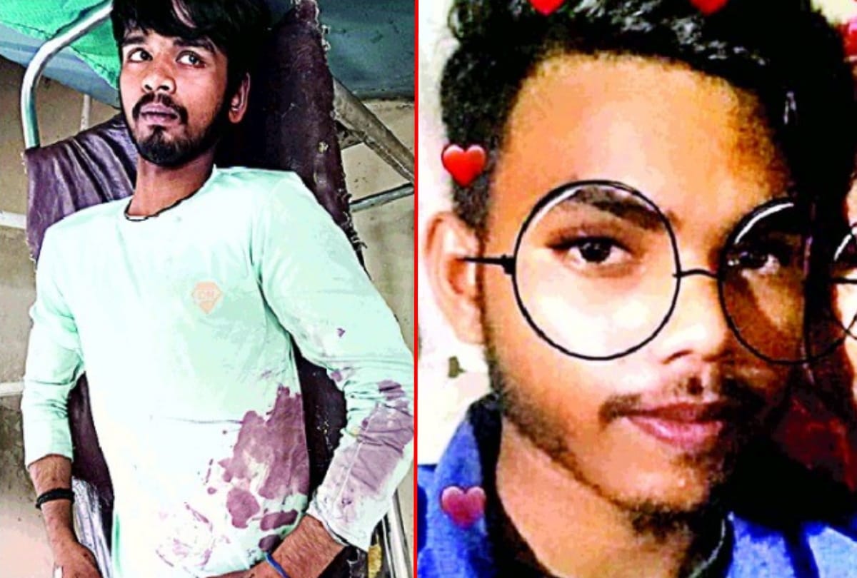 accused attacked with a knife after When prevented from abusing in Faridabad