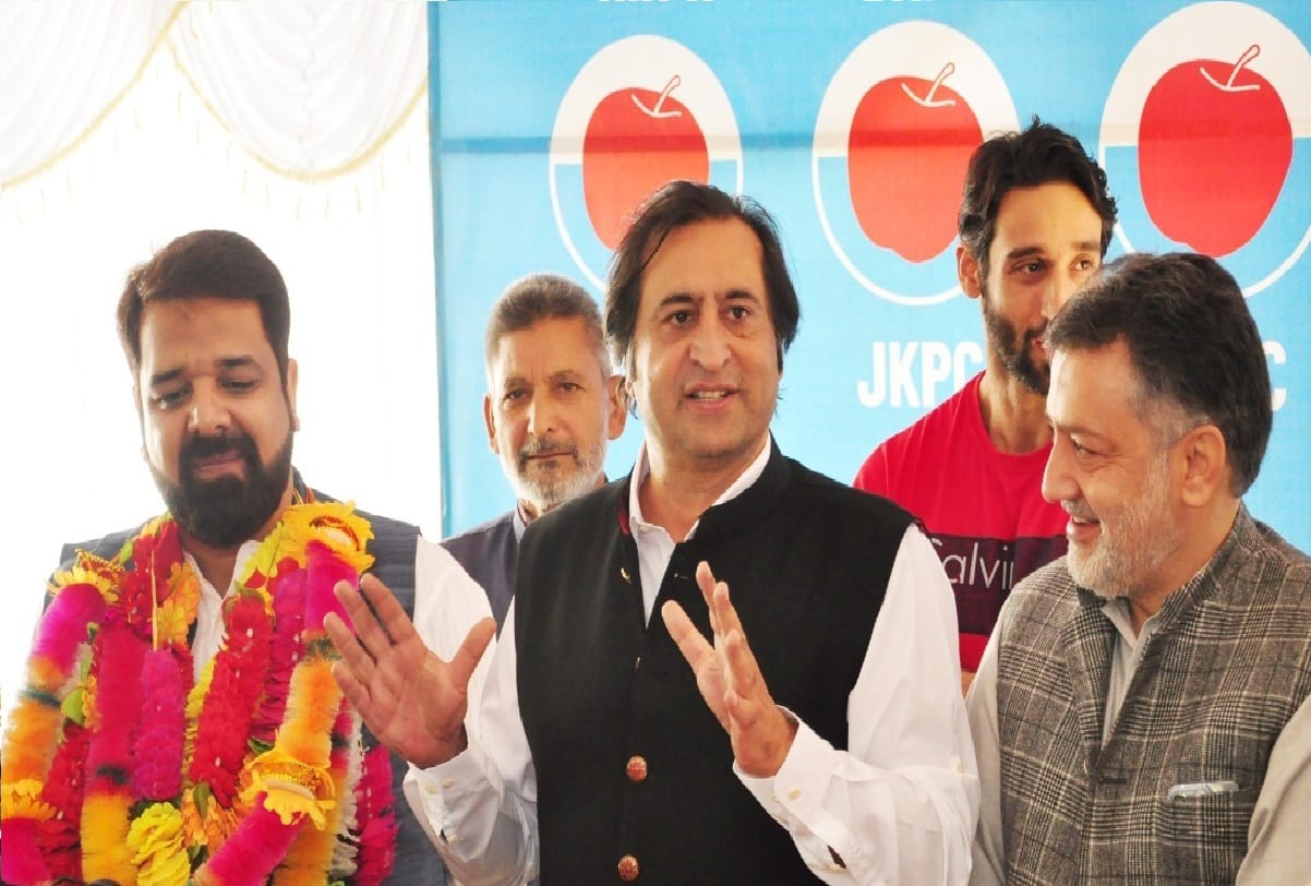 Abdul Rahim Rather s son joined People s Conference