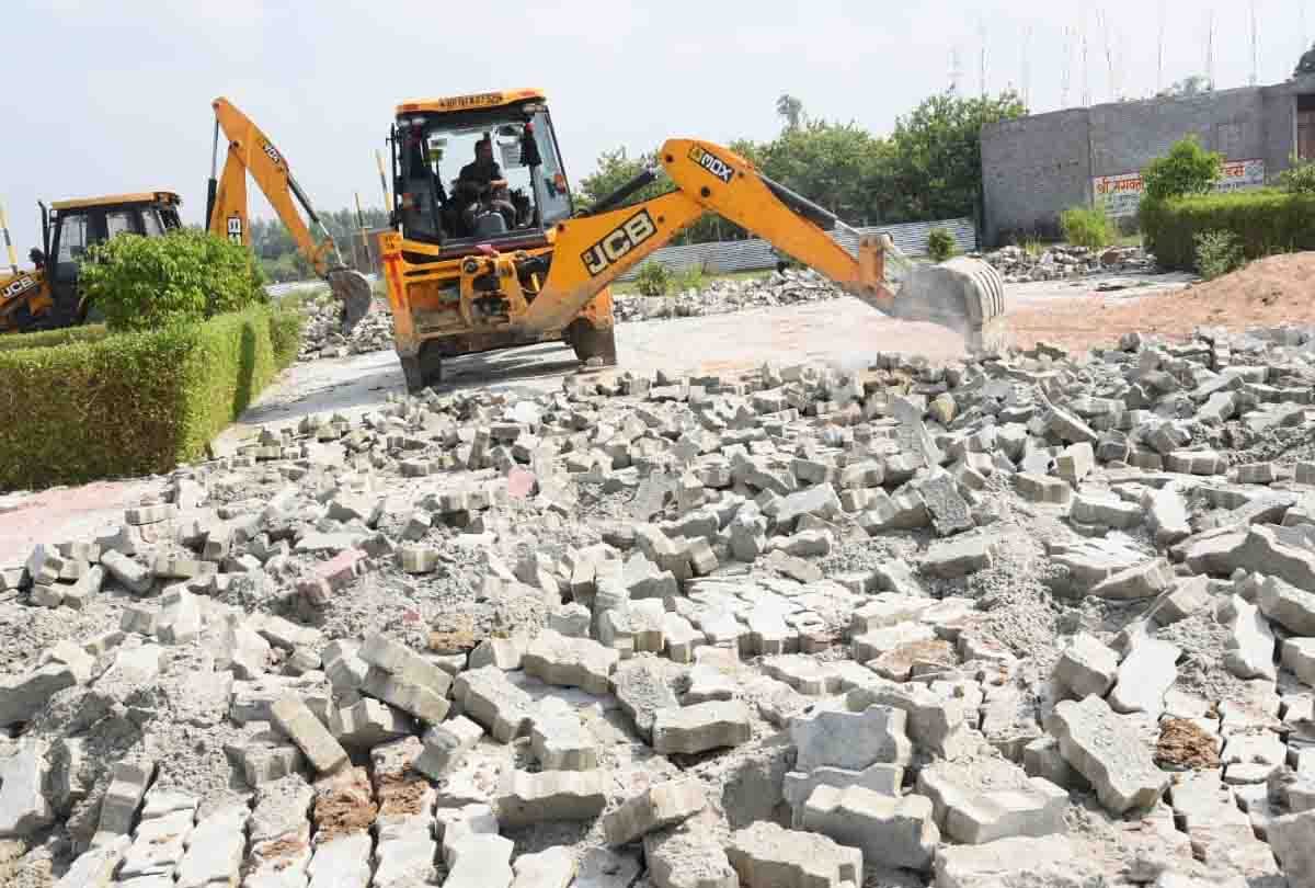 Kanpur: KDA vacated 68 bighas of land in 15 days