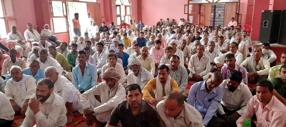 Prajapati Samaj demanded inclusion in Scheduled Caste