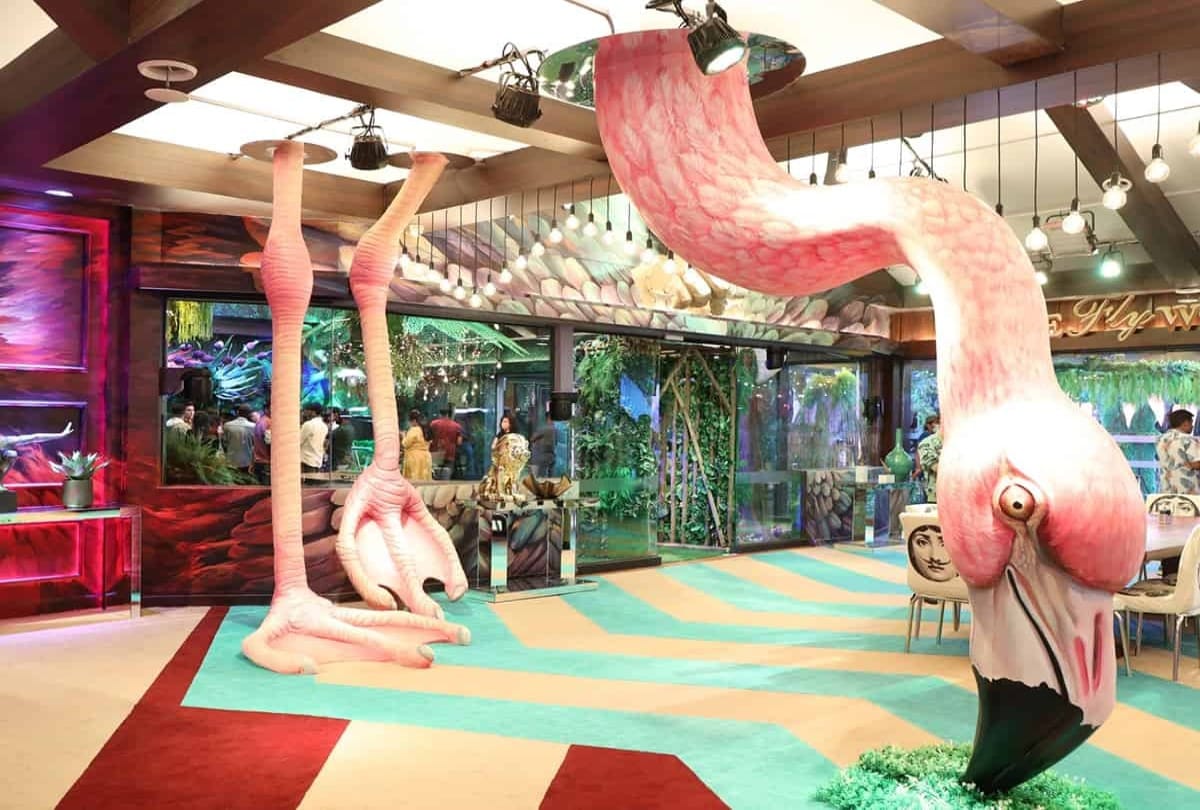 Bigg Boss 15: The set makers of the show accused of theft the makers got trolled for copying Matthew Mazotas Pink Flamingo