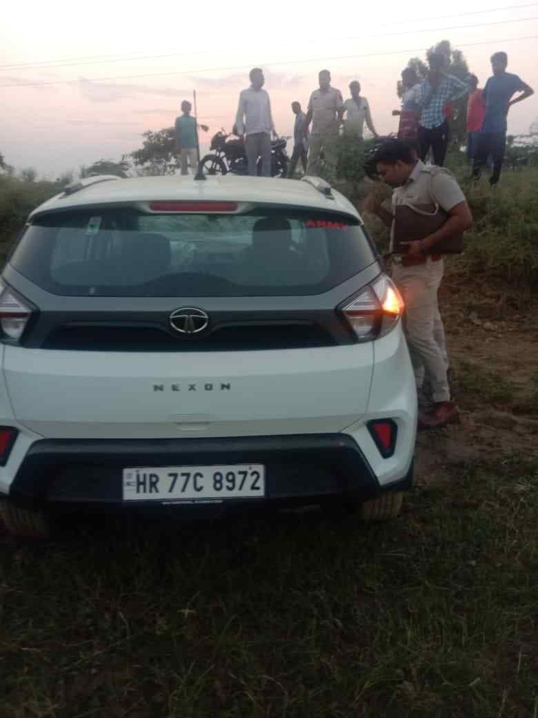 Car driver hit the bike, two died