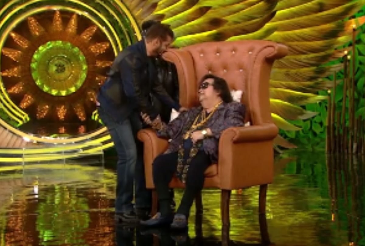 Bigg Boss 15 In front of Salman Khan Bappi Lahiri said that he will name his grandson as Suitcase