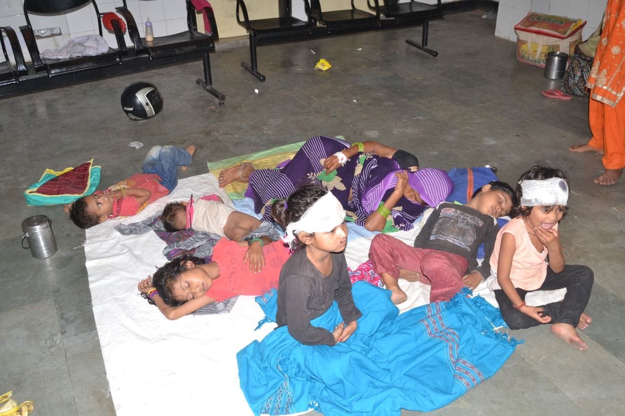 Hathras: Nine people injured in car and matador collision