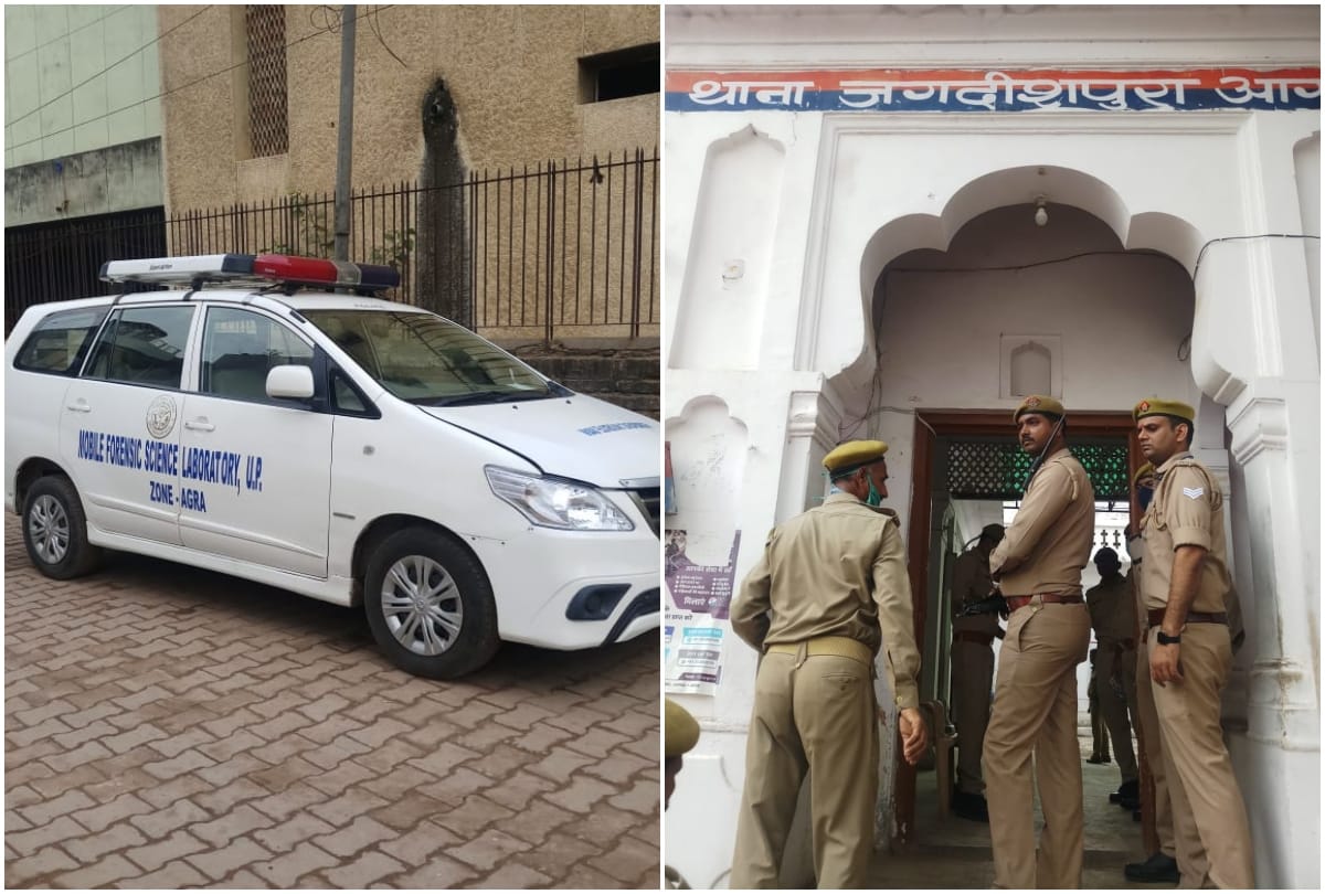 jagdishpura police station theft case investigation underway in agra