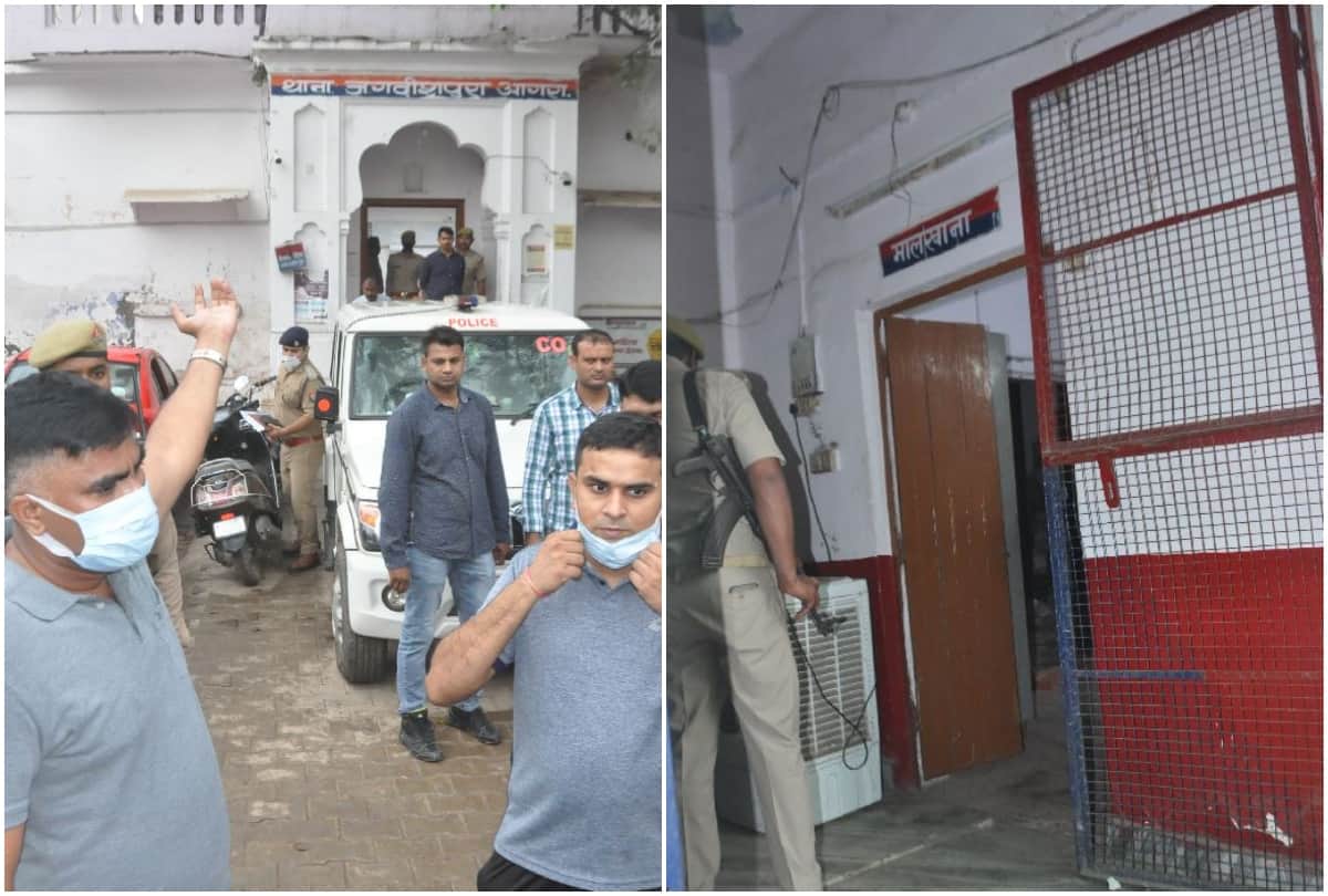 Rs 25 lakh cash stolen from Jagdishpur police station in Agra