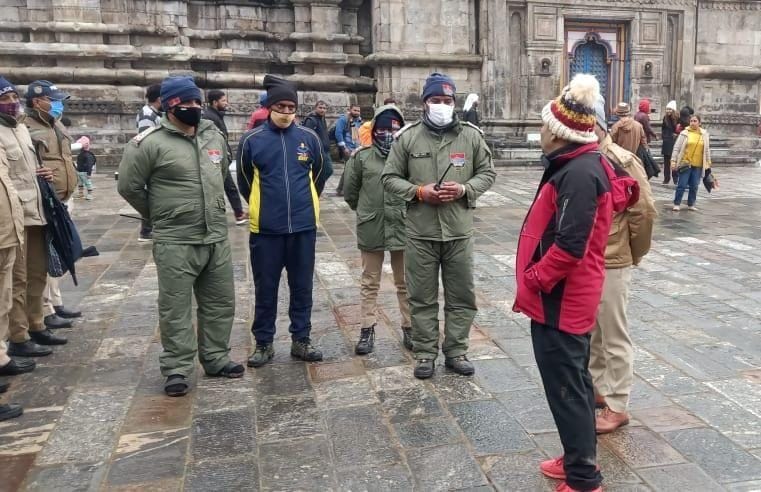 Director General of Police visited Baba Kedar