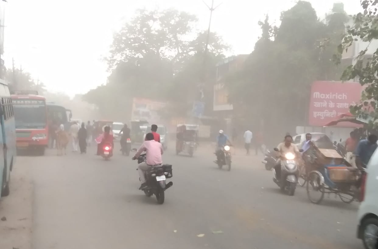 climate change due to thunderstorm