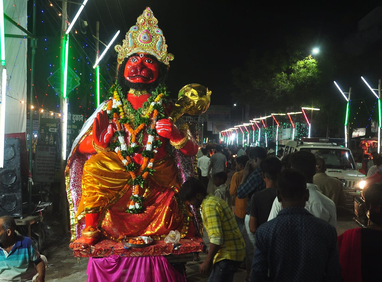 Bharat Milap: The city was bathed in bright lights as soon as evening