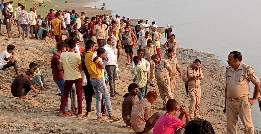 fathepur news,Youth drowned in Yamuna river, missing