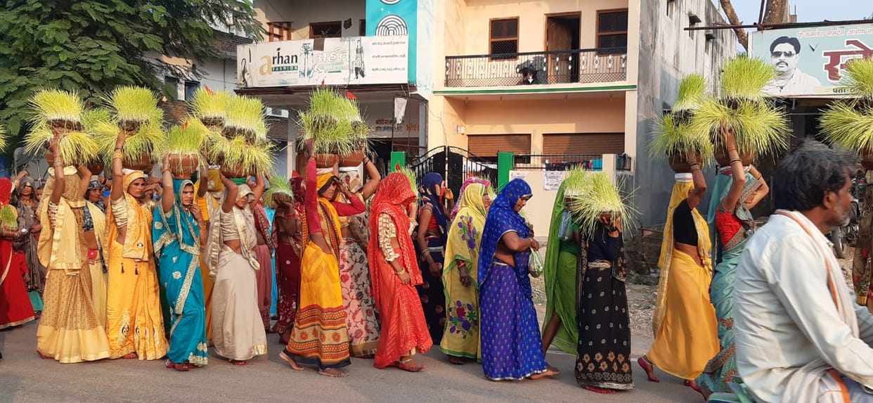 navratra, jaware immersion