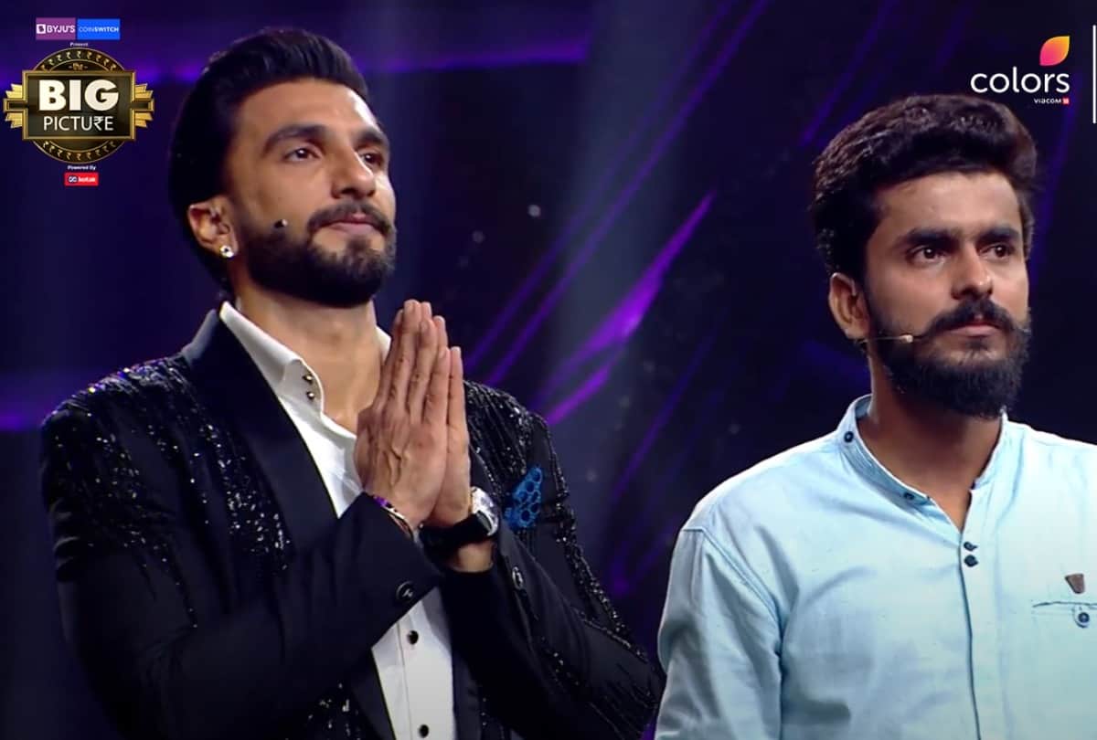 ranveer singh break down to hearing contestant emotional story in the big picture