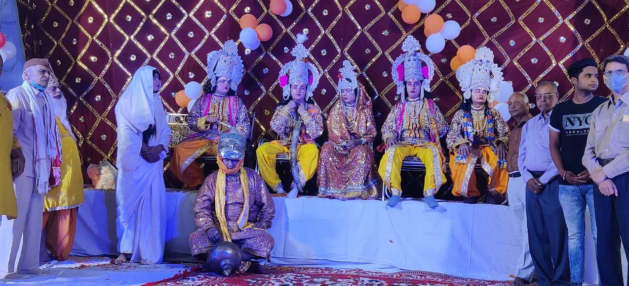 Aligarh: The coronation of Ram, happiness prevailed in Ayodhya