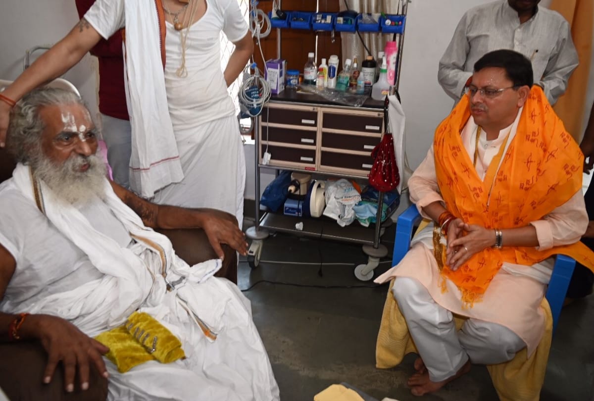 Uttarakhand Chief Minister Pushkar Singh Dhami in Ayodhya.