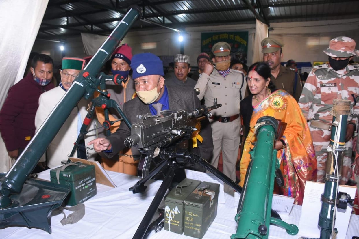 Glimpses of culture seen in Police Border Vikas Utsav