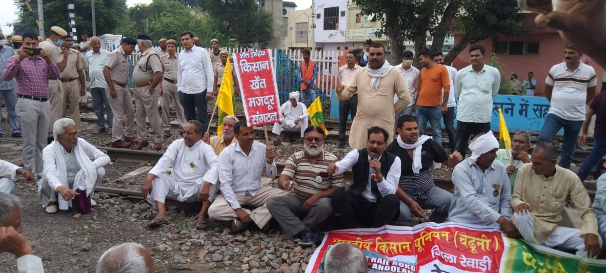 6 trains running from Rewari canceled due to farmers' agitation