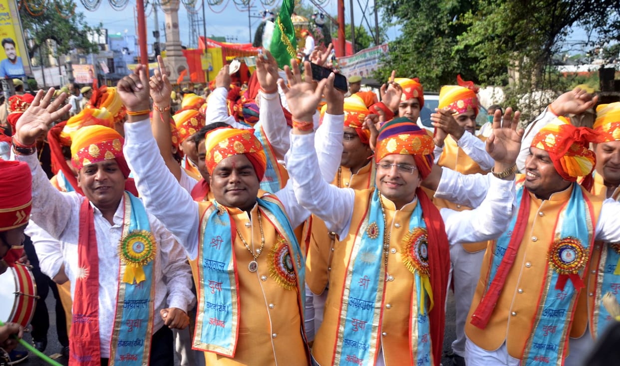 Maharaja Agrasen procession