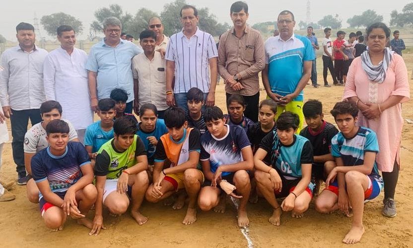 Kabaddi Competition : Phogat Team in sub Junior and  Ranila team winner in Junior Category