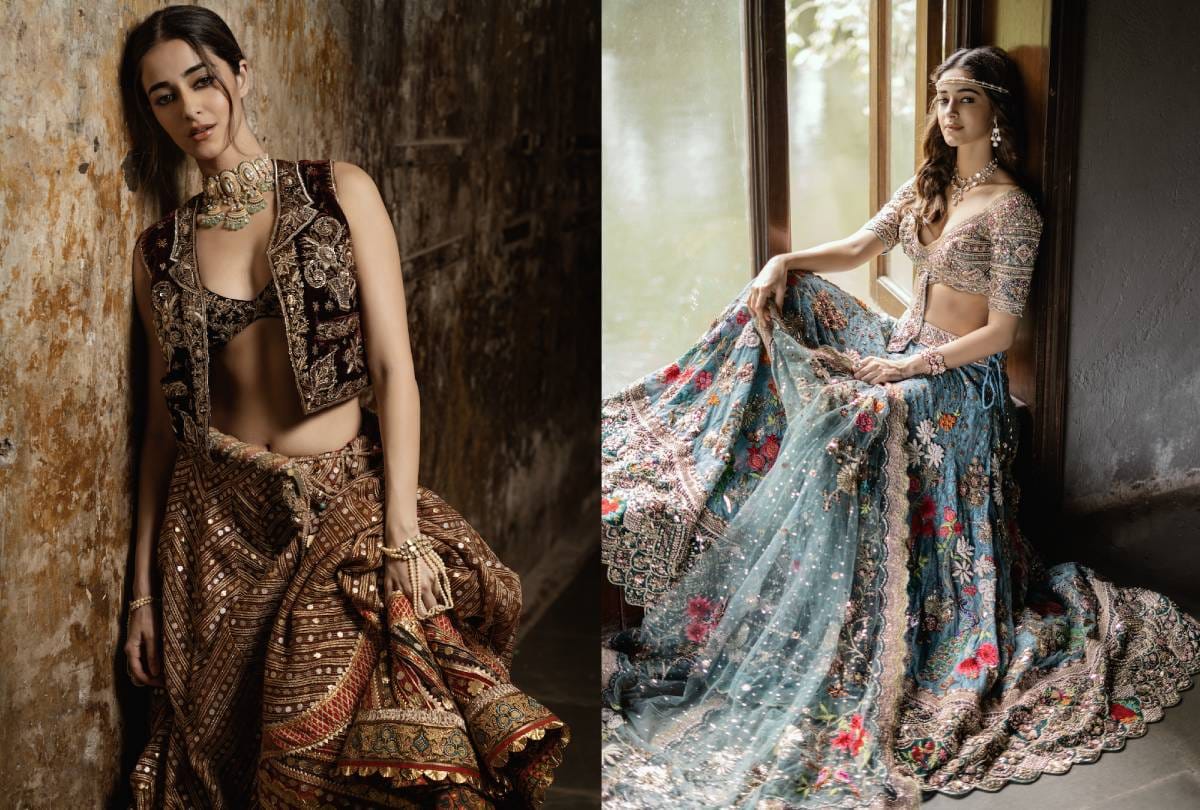 Actress Ananya Panday Bridal Look Trend of the Season photos goes viral