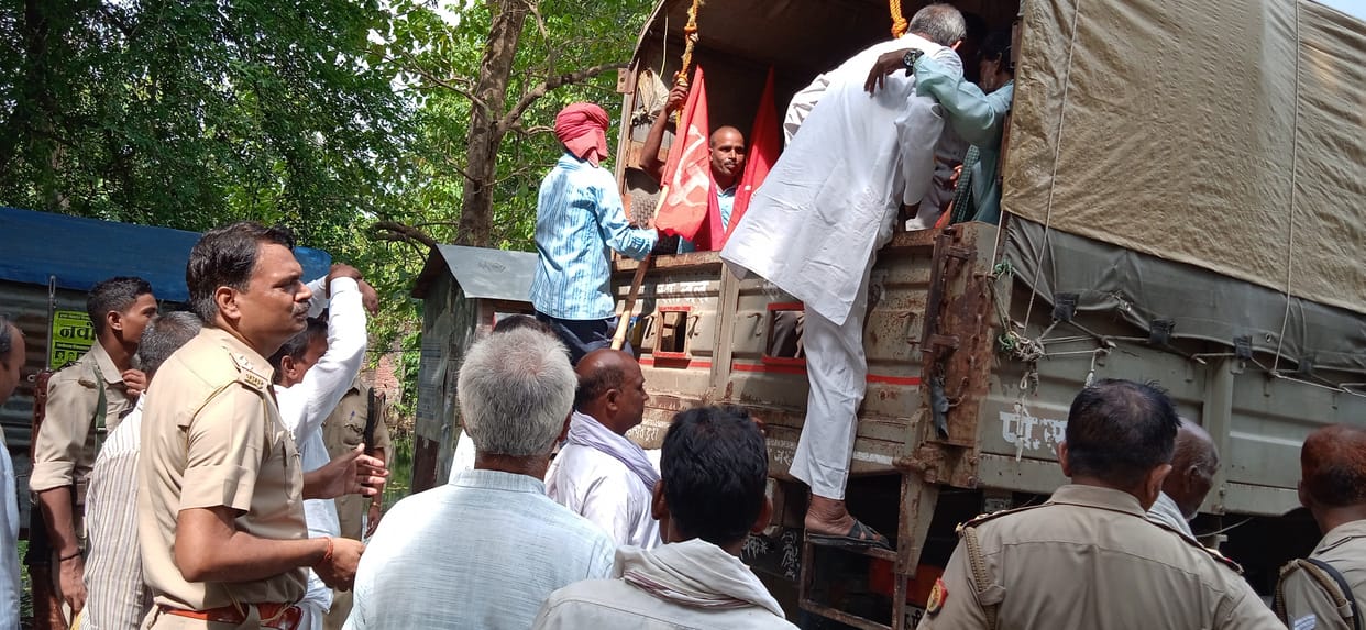 Many farmers leader in custody, many detained