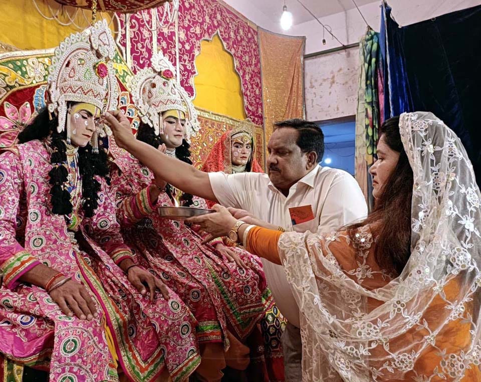 The spectators were stunned after seeing the staging of Ram Vanvas