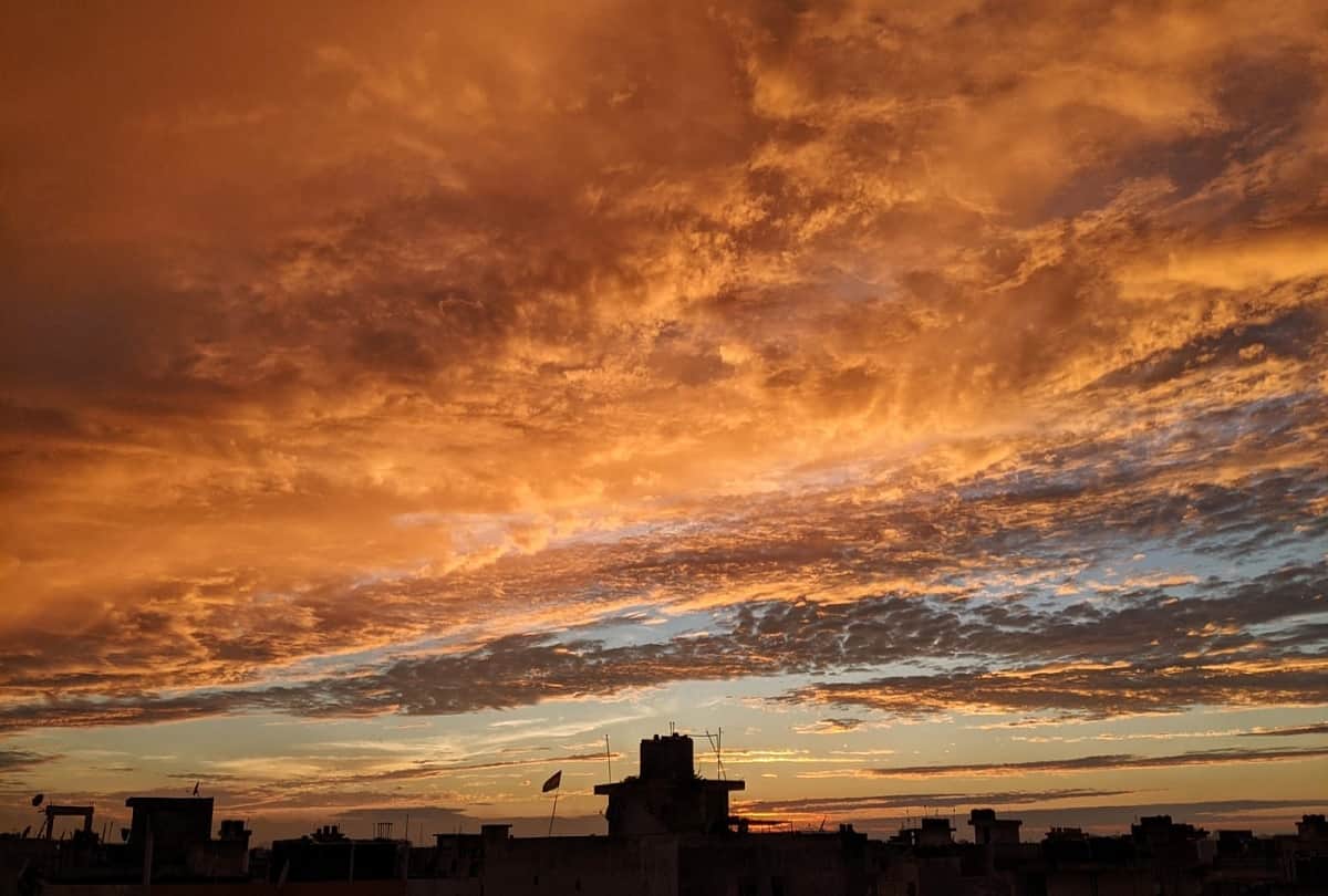 delhi weather forecast meteorological department expressed possibility of rain on weekend