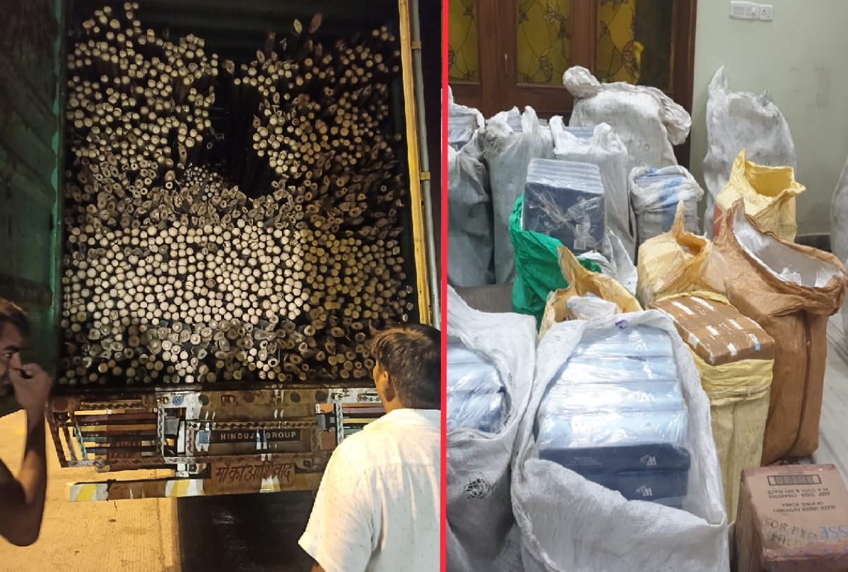 DRI team of gorakhpur and lucknow caught foreign cigarettes worth 90 lakhs