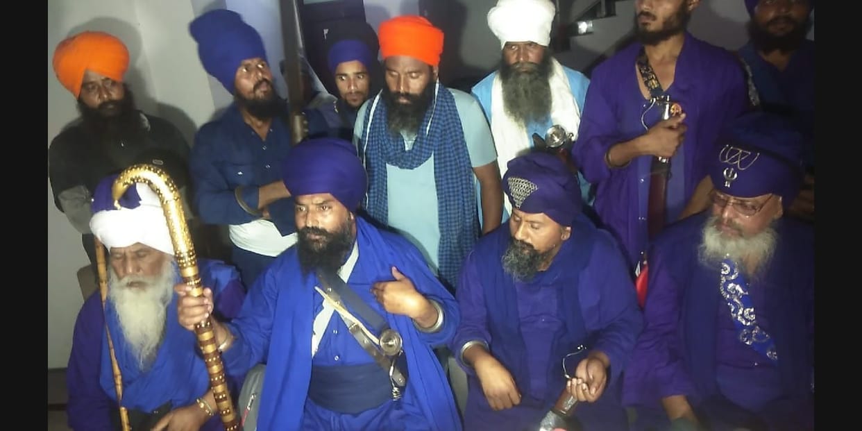 The Nihangs also demanded the police to investigate the sacrilege case
