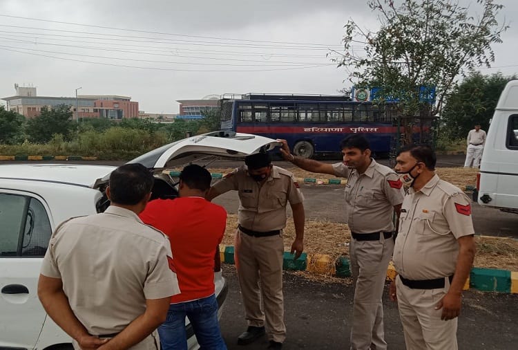 Before the sentencing of Ram Rahim ranjit murder case Rohtaks Sunaria Jail turned into a cantonment