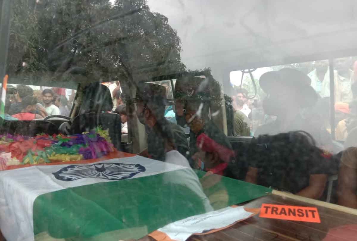 UP: jawan martyred due to cardiac arrest due to lack of oxygen at an altitude of 15000 feet