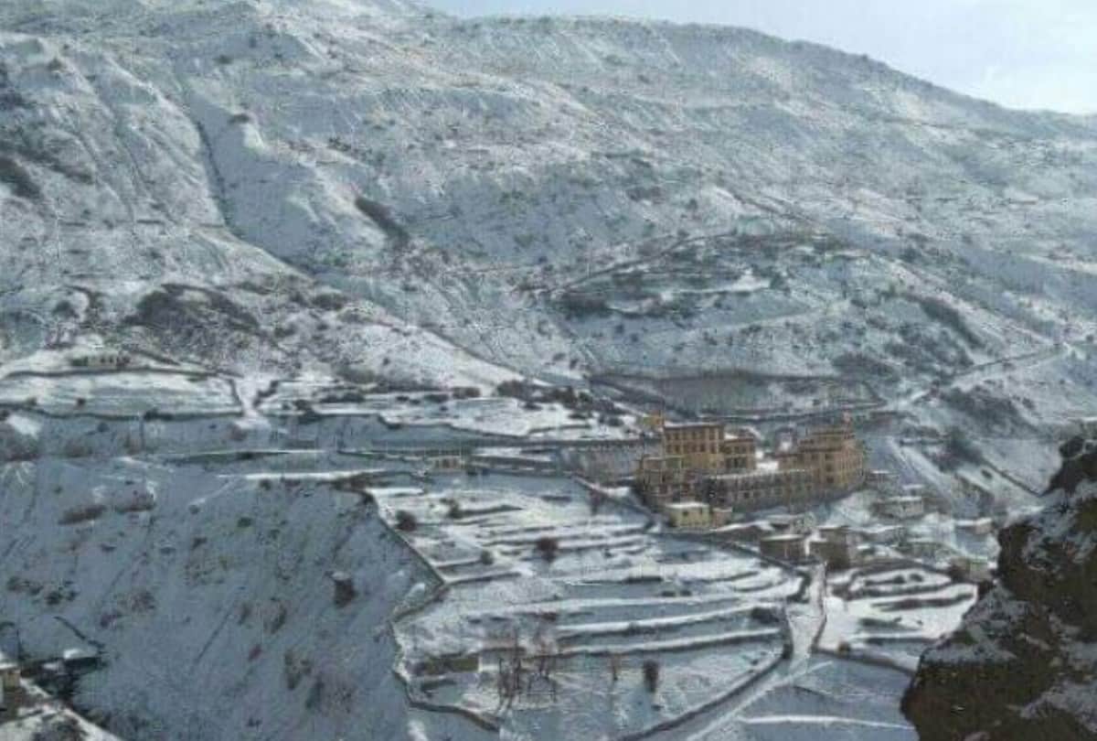 weather update himachal: fresh snowfall in lahaul spiti orange alert today in himachal