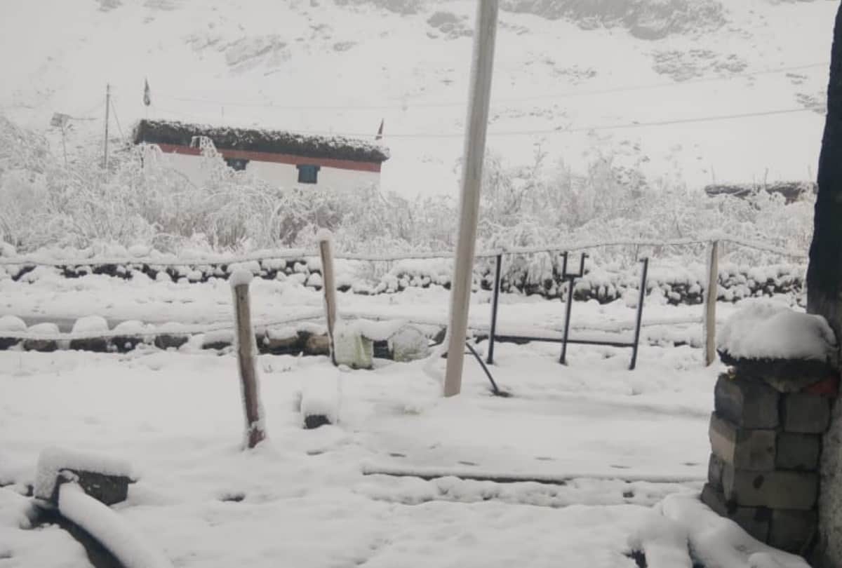 weather update himachal: fresh snowfall in lahaul spiti orange alert today in himachal