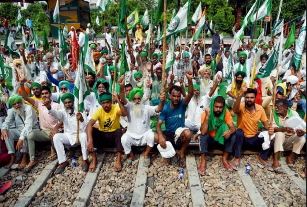 Farmers movement: Call for rail stop campaign across the country, Morcha said protest will be peaceful