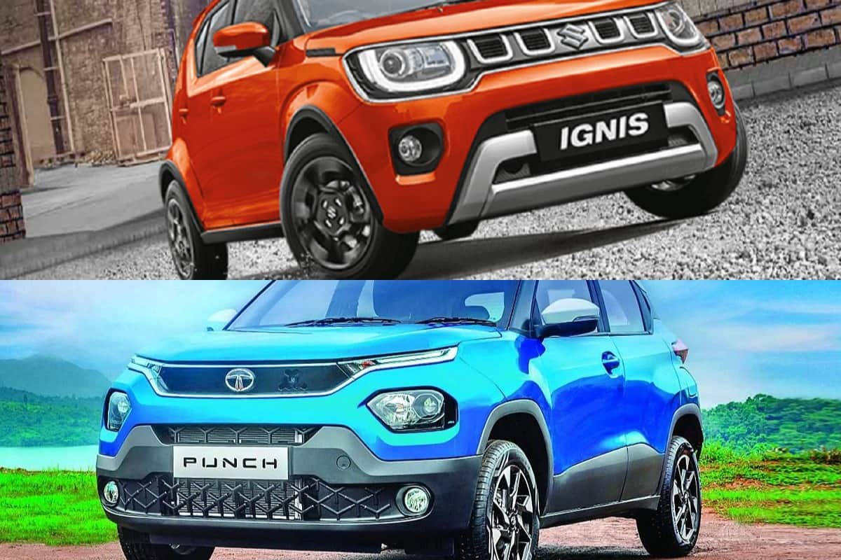 maruti ignis vs tata punch car comparison with price features specification tata punch vs maruti ignis
