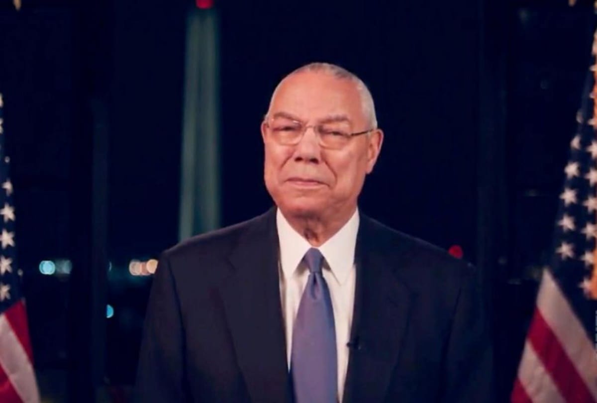 US First Black Secretary of State Colin Powell dies of COVID-19 Complications at the age of 84 had big role in Iraq war
